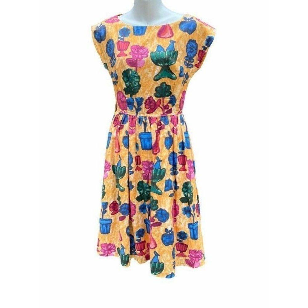 Bea & Dot  Modcloth Womens rockabilly Dress cottag